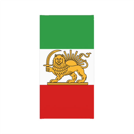 Iran Lion Flag Neck Gaiter — Lightweight Persian Lion & Sun Face Cover