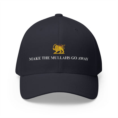Embroidered 'Make the Mullahs Go Away' Structured Cap