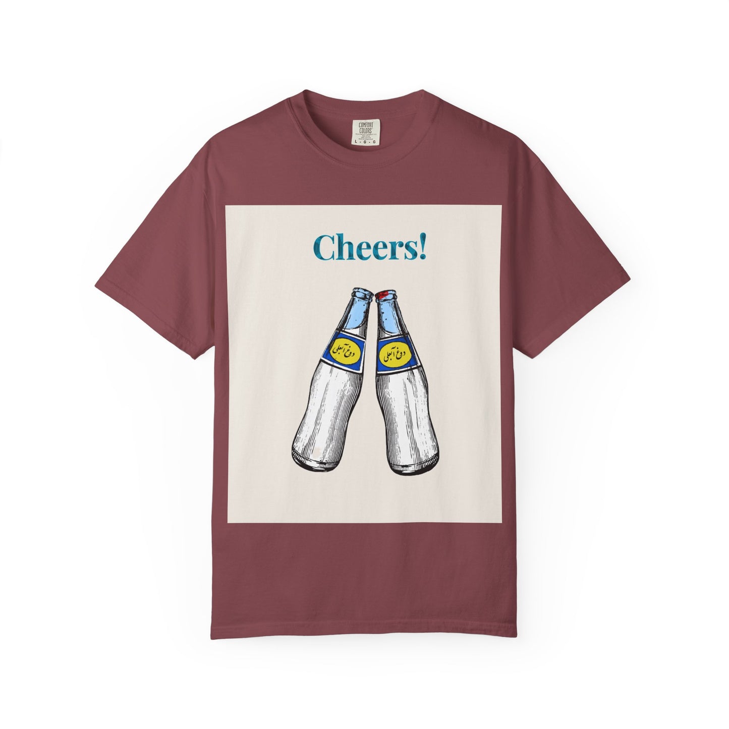 Unisex Cheers T-Shirt! Beer Bottle Cheers T-Shirt