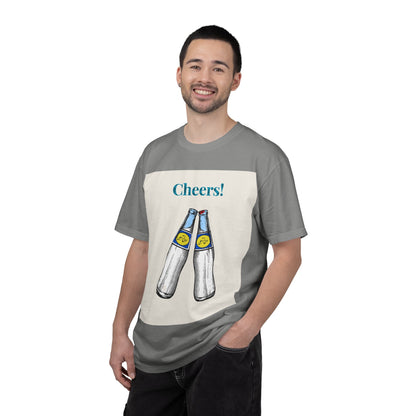 Unisex Cheers T-Shirt! Beer Bottle Cheers T-Shirt