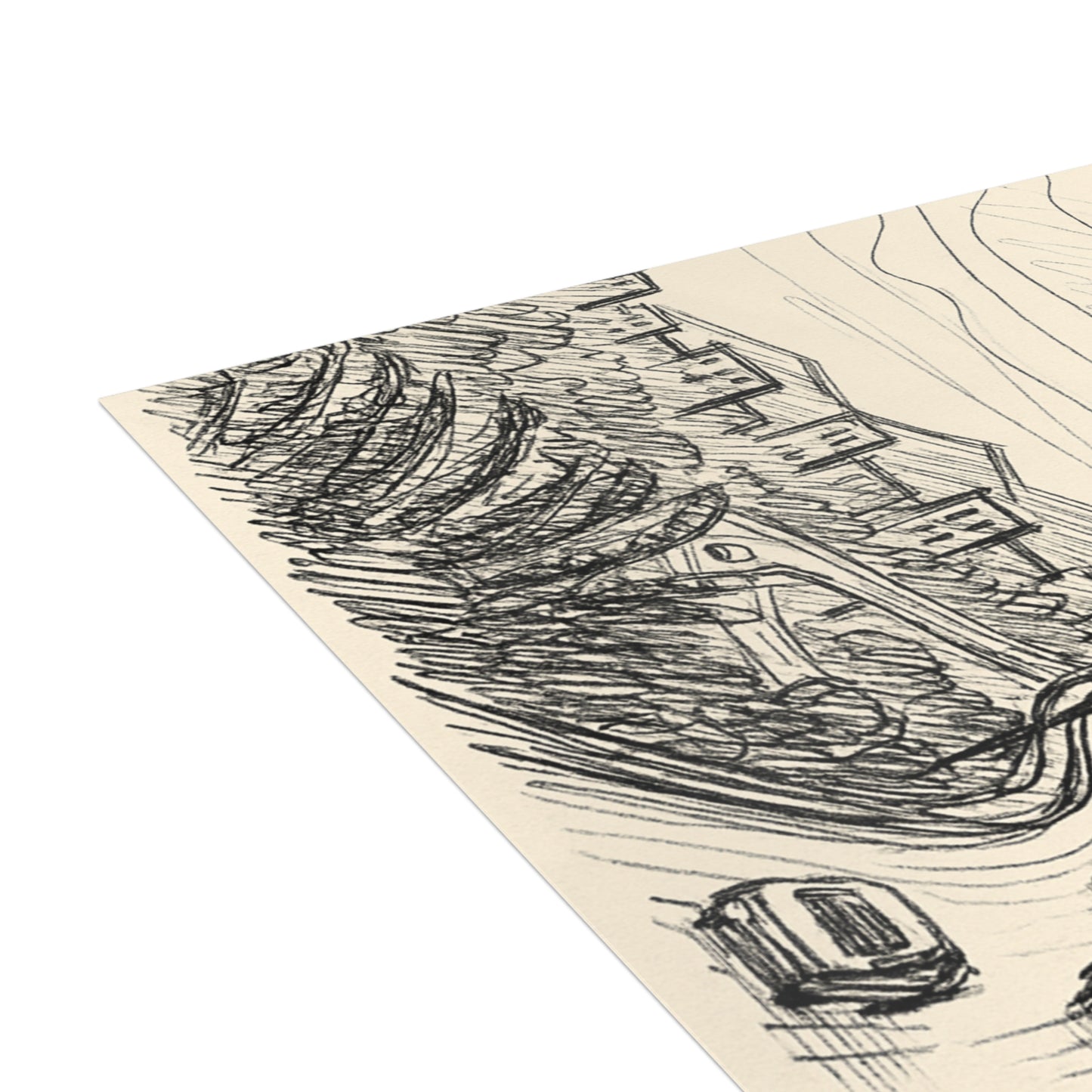 Tehran Milad Tower Postcard Bundle with Envelopes