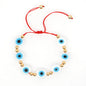 Braided Evil Eye Bead Bracelet (Multiple Colors)