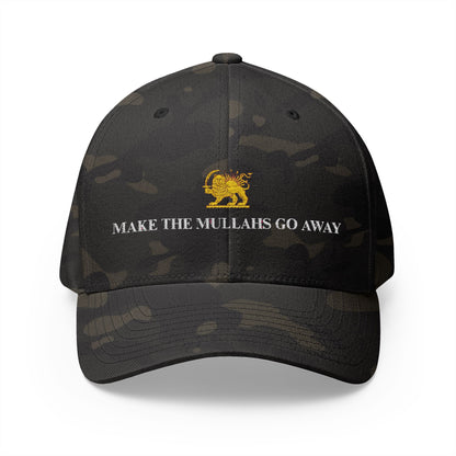 Embroidered 'Make the Mullahs Go Away' Structured Cap