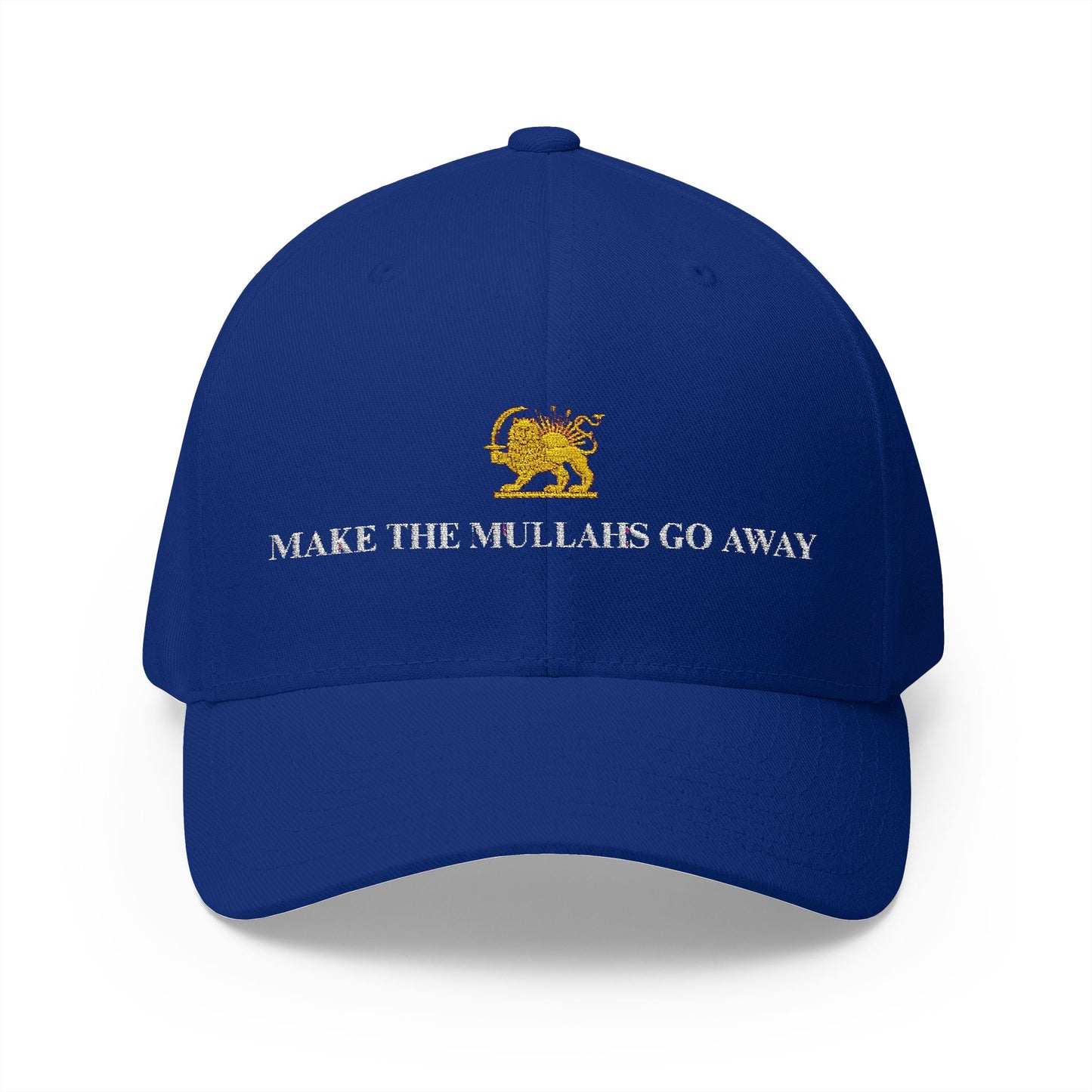 Embroidered 'Make the Mullahs Go Away' Structured Cap