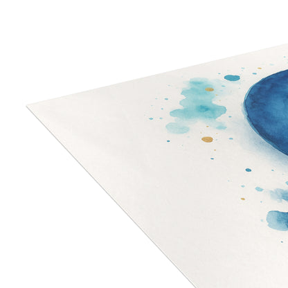 Evil Blue Eye Postcard Bundle — Illustrated Postcards with Envelopes