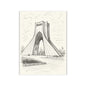 Azadi Tower Ink Line-Drawing Postcard Bundle (Envelopes Included)