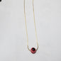 Resin Evil Eye Pendant Necklace (Gold or Silver)