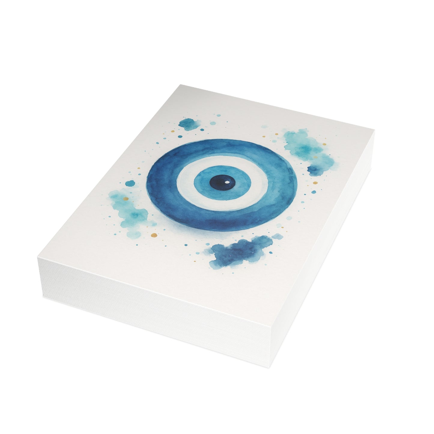 Evil Blue Eye Postcard Bundle — Illustrated Postcards with Envelopes