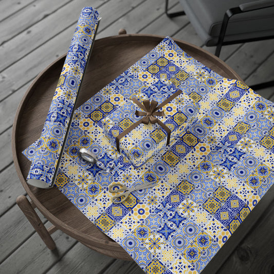 Persian Tile Wrapping Paper Roll