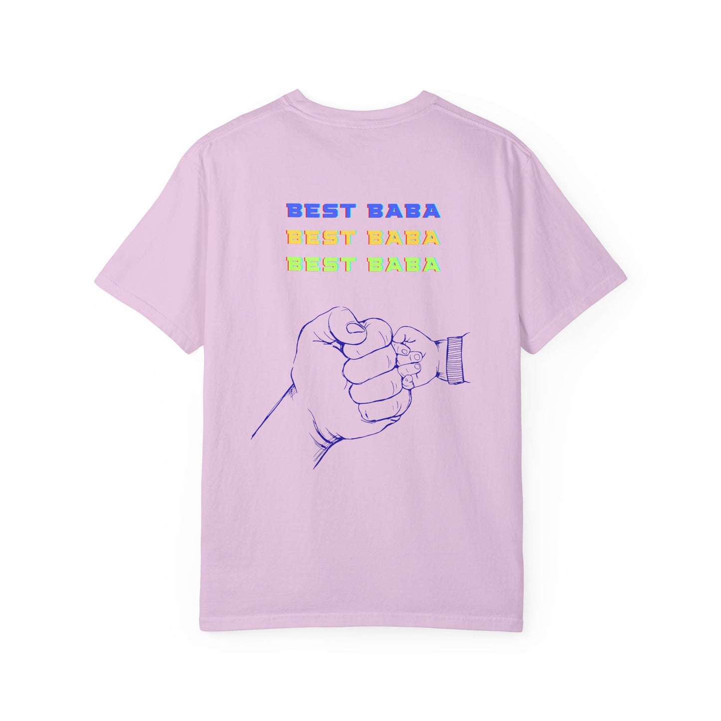 Best Baba Father’s Day T-Shirt – Persian Dad Fist Bump Graphic Tee Gift