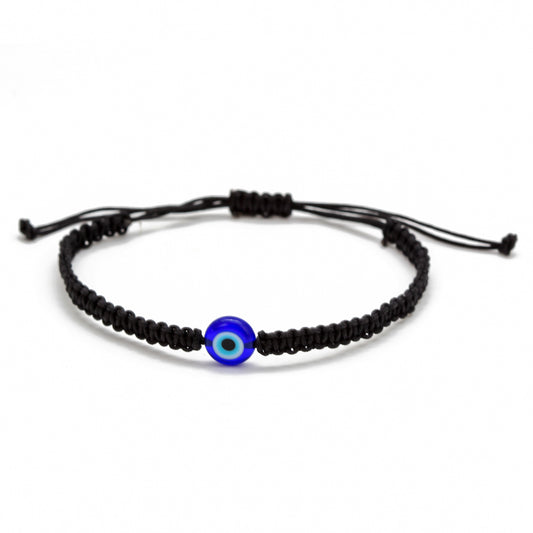 Braided Evil Eye Protection Bracelet (Adjustable)