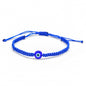 Braided Evil Eye Protection Bracelet (Adjustable)