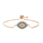 Trendy Turkish Zircon Evil Eye Adjustable Bracelet