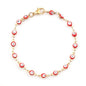 Zircon Evil Eye Bead Bracelet