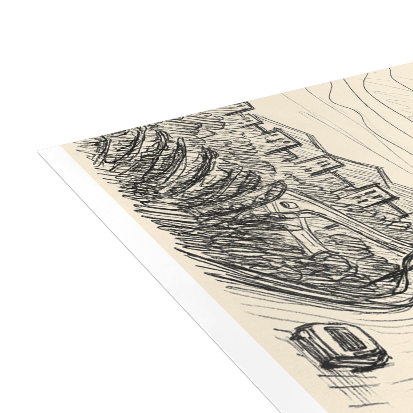 Tehran Milad Tower Postcard Bundle with Envelopes