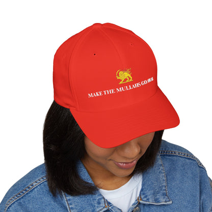 Embroidered 'Make the Mullahs Go Away' Structured Cap
