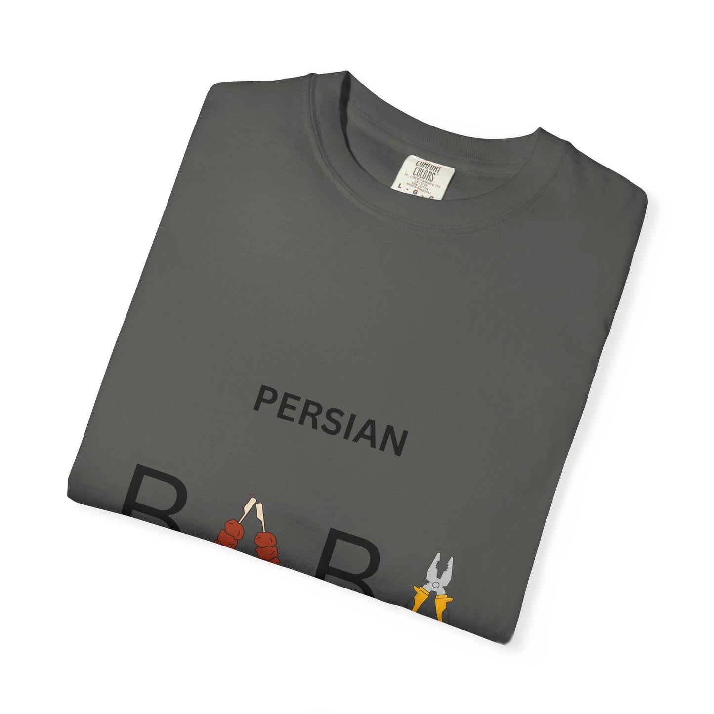 Persian Baba Father’s Day T-Shirt – Finglish Calligraphy Dad Graphic Tee for Iranian Fathers