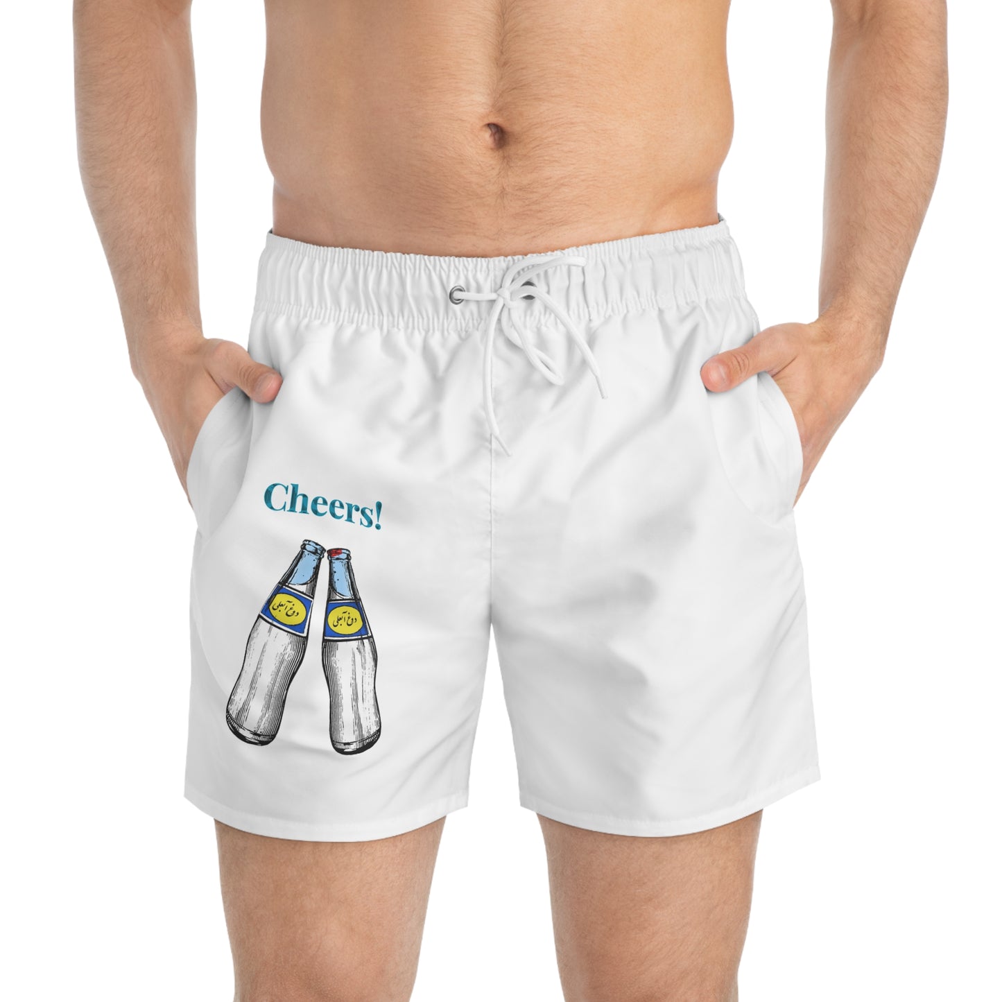 Persian Doogh Abali “Cheers” Swim Trunks