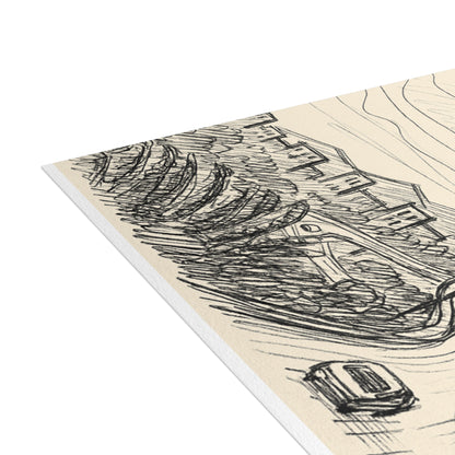 Tehran Milad Tower Postcard Bundle with Envelopes