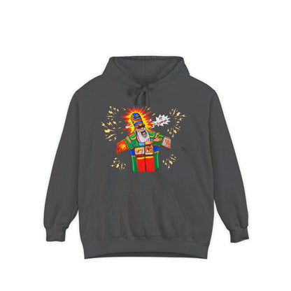 Chera Nemifahmi? Hoodie — Colorful Exploding Nativity Graphic Hoodie