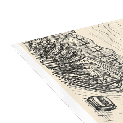 Tehran Milad Tower Postcard Bundle with Envelopes