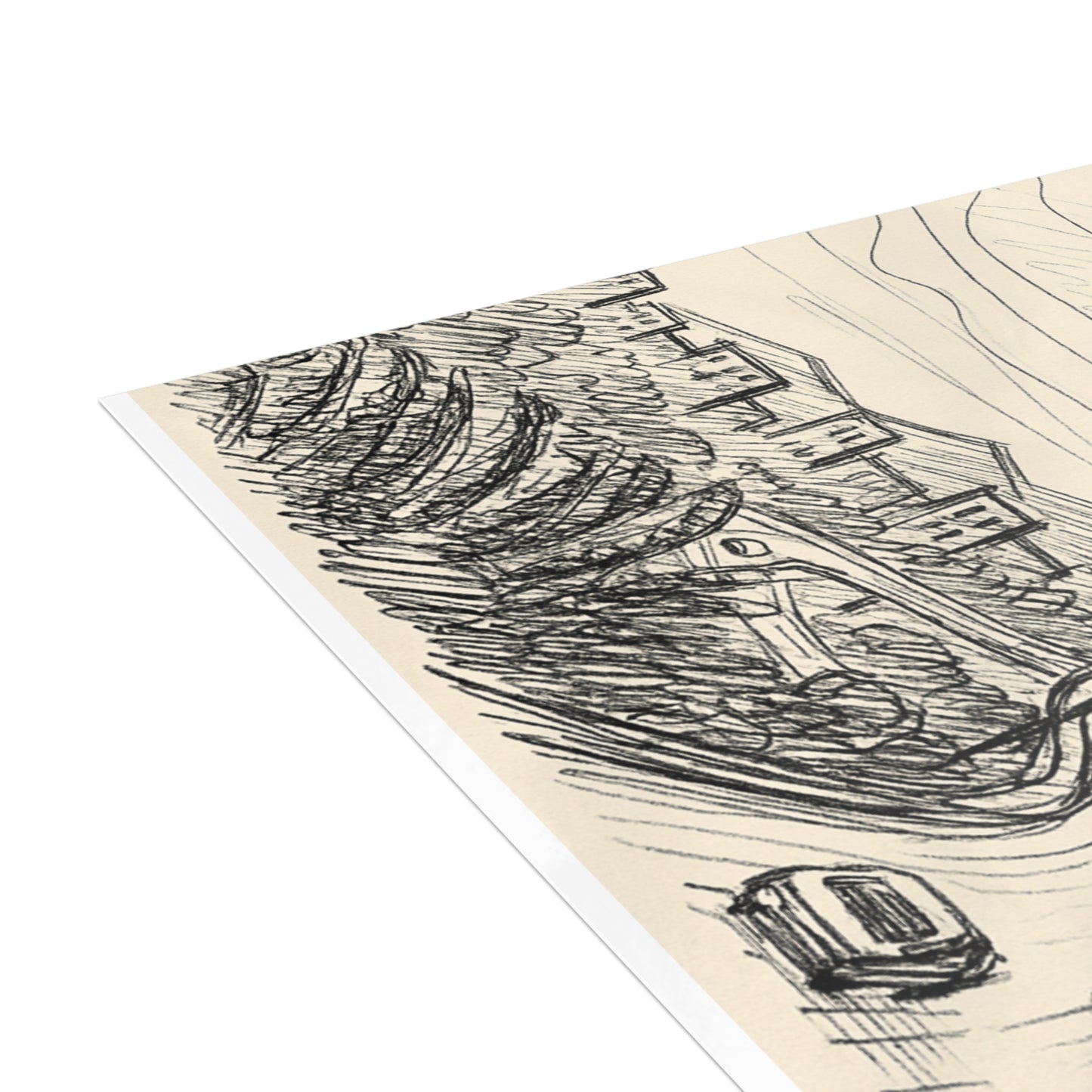 Tehran Milad Tower Postcard Bundle with Envelopes