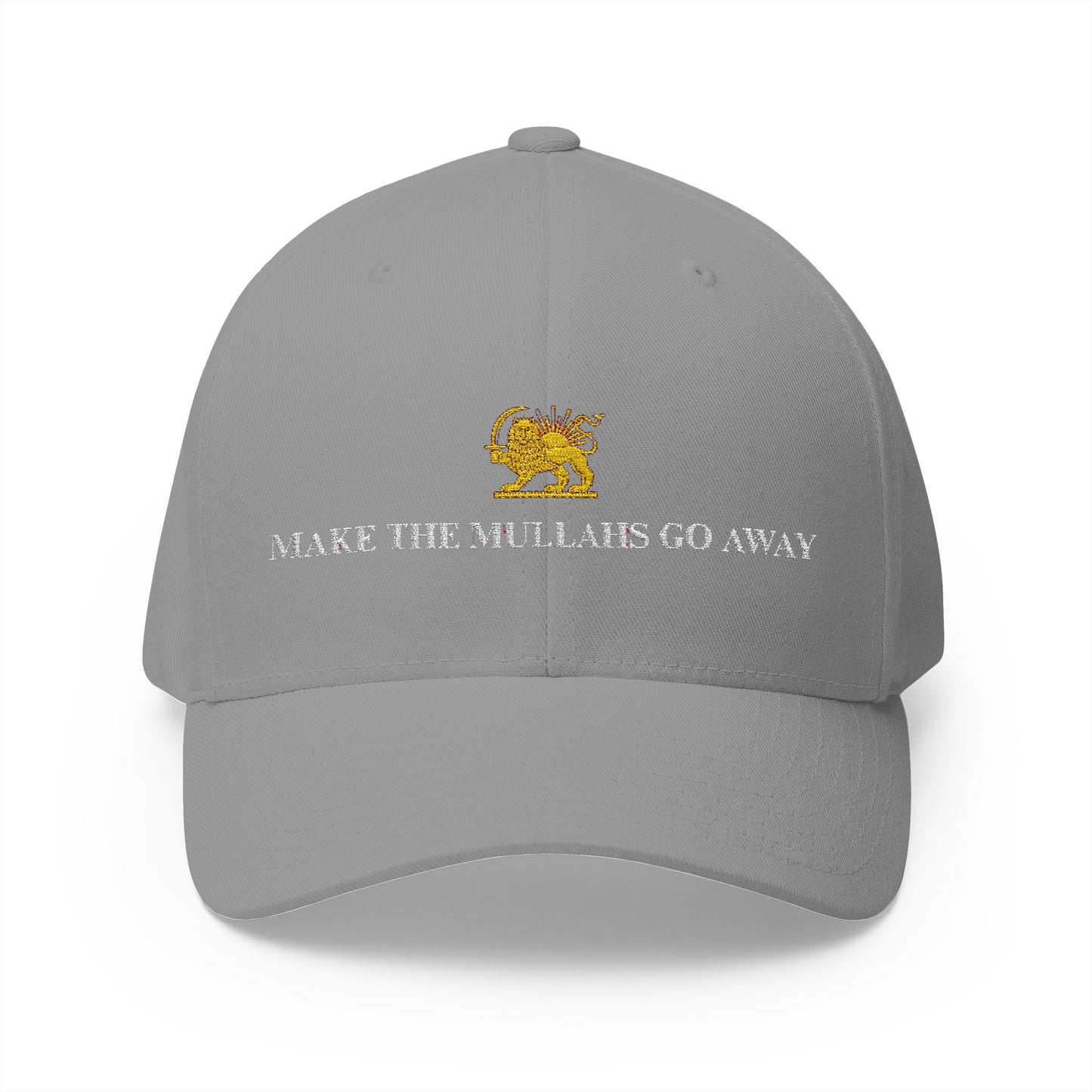 Embroidered 'Make the Mullahs Go Away' Structured Cap