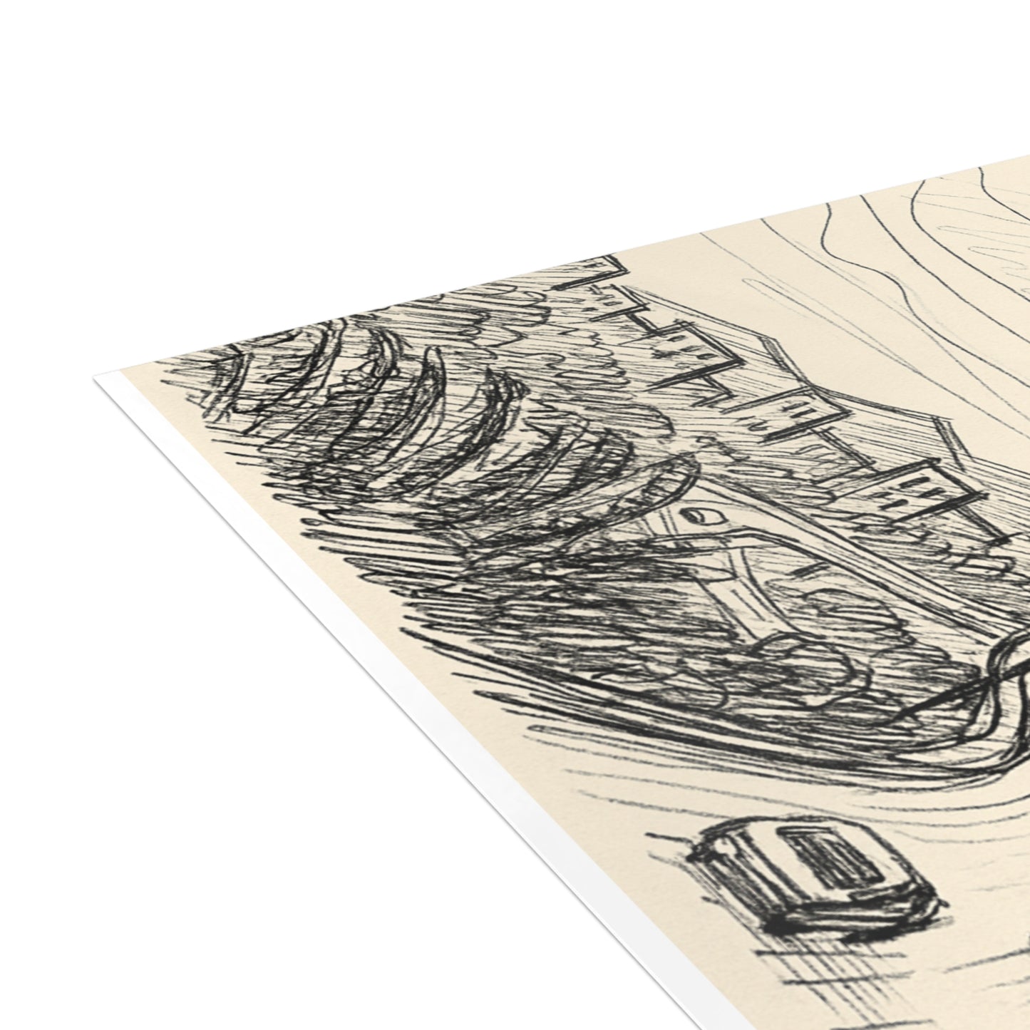 Tehran Milad Tower Postcard Bundle with Envelopes