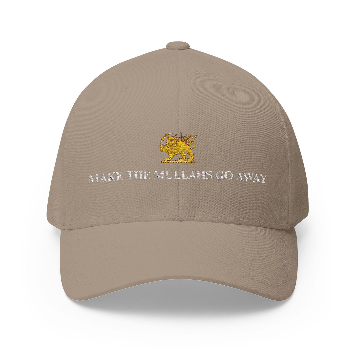 Embroidered 'Make the Mullahs Go Away' Structured Cap