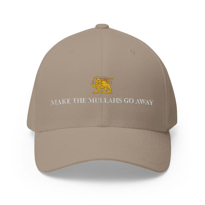 Embroidered 'Make the Mullahs Go Away' Structured Cap