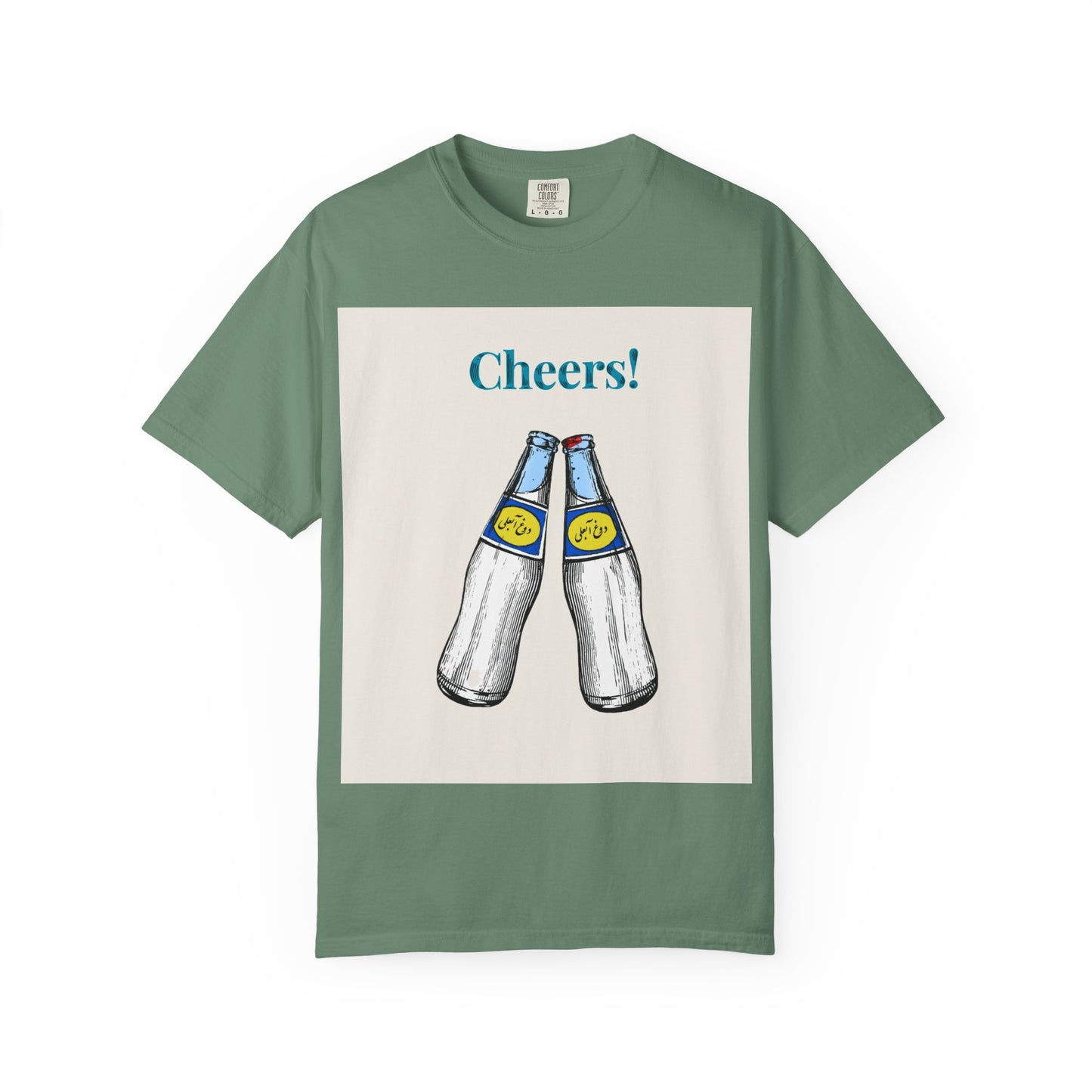 Unisex Cheers T-Shirt! Beer Bottle Cheers T-Shirt