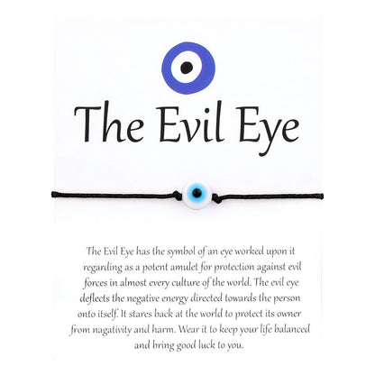 Woven Evil Eye Protection Bracelet (Single / Set Options)