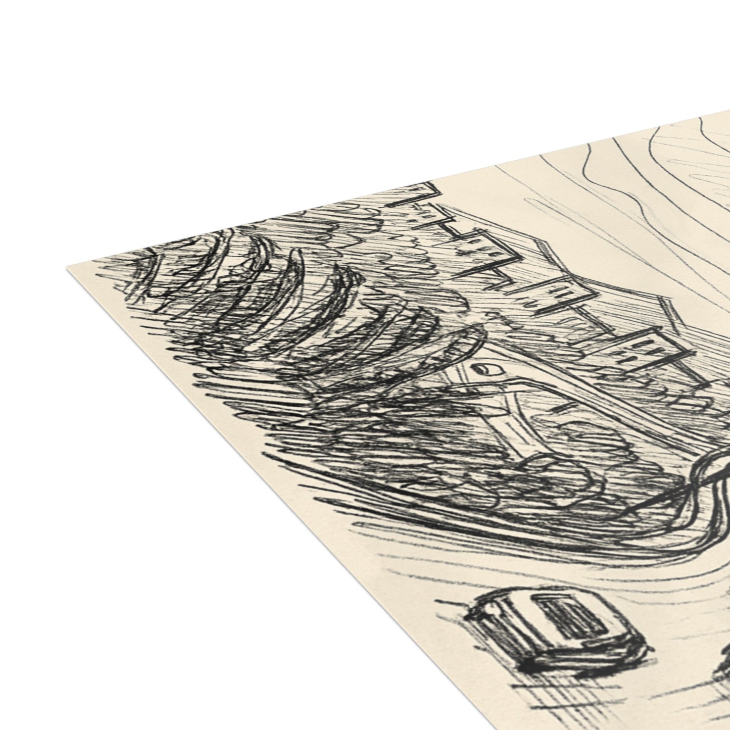 Tehran Milad Tower Postcard Bundle with Envelopes