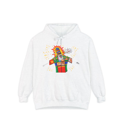 Chera Nemifahmi? Hoodie — Colorful Exploding Nativity Graphic Hoodie