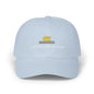 Classic Dad Cap — Lion & Tricolor Stripe Embroidered Hat