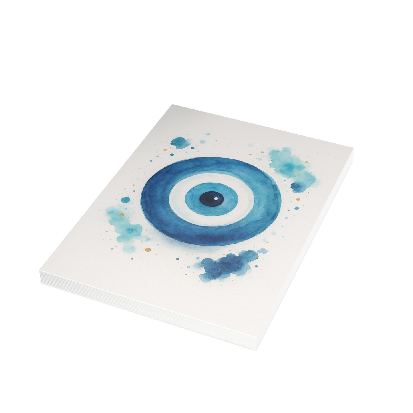 Evil Blue Eye Postcard Bundle — Illustrated Postcards with Envelopes