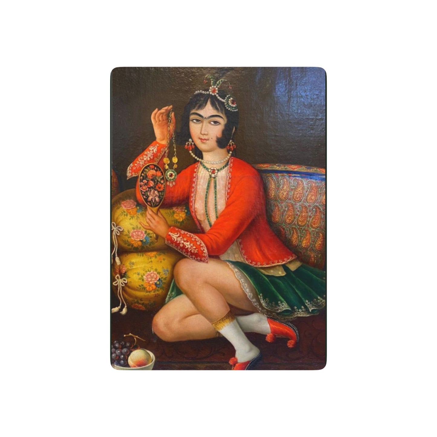 Persian Iranian Art Poker Cards – 19th Century Qajar Design Deck