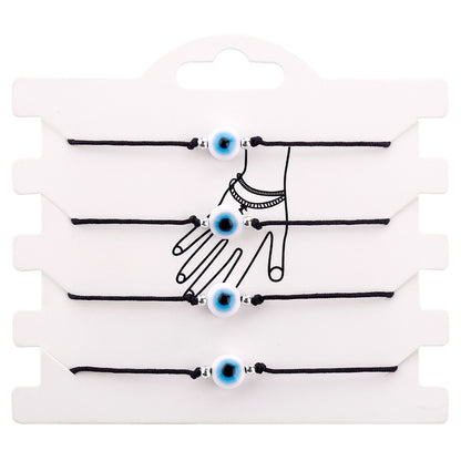 Woven Evil Eye Protection Bracelet (Single / Set Options)