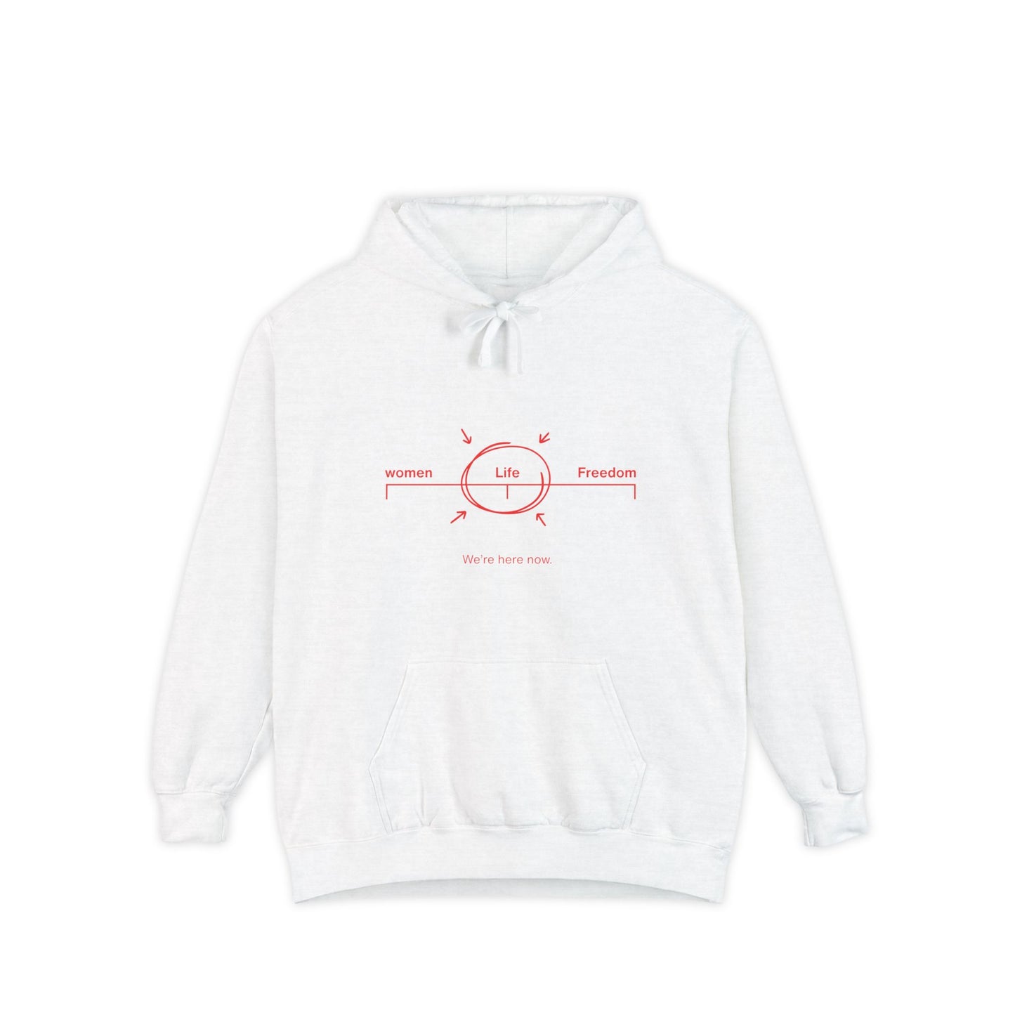 Minimalist 'Life' Compass Hoodie — Inspirational Graphic Pullover