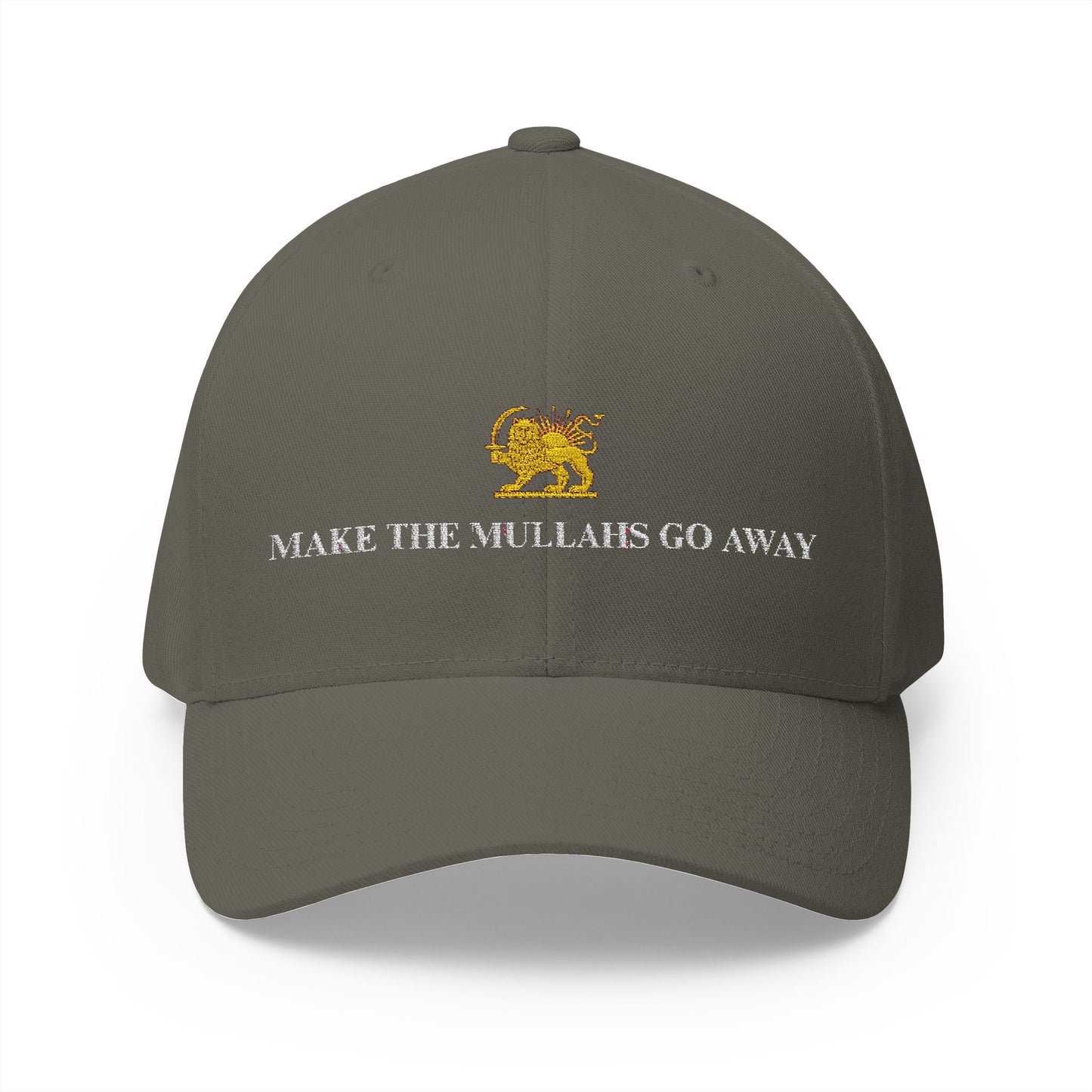 Embroidered 'Make the Mullahs Go Away' Structured Cap