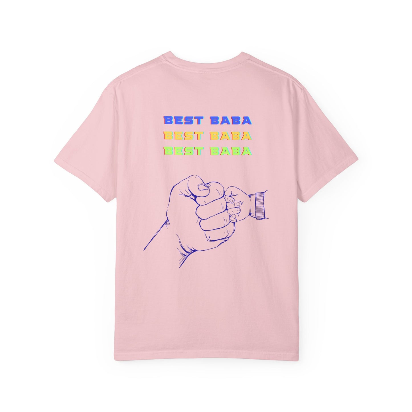 Best Baba Father’s Day T-Shirt – Persian Dad Fist Bump Graphic Tee Gift