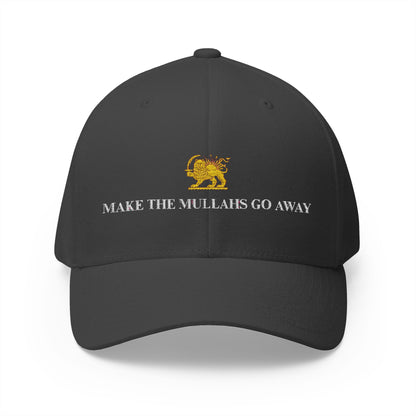 Embroidered 'Make the Mullahs Go Away' Structured Cap