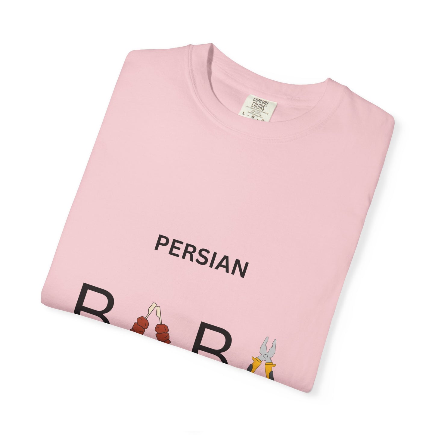 Persian Baba Father’s Day T-Shirt – Finglish Calligraphy Dad Graphic Tee for Iranian Fathers