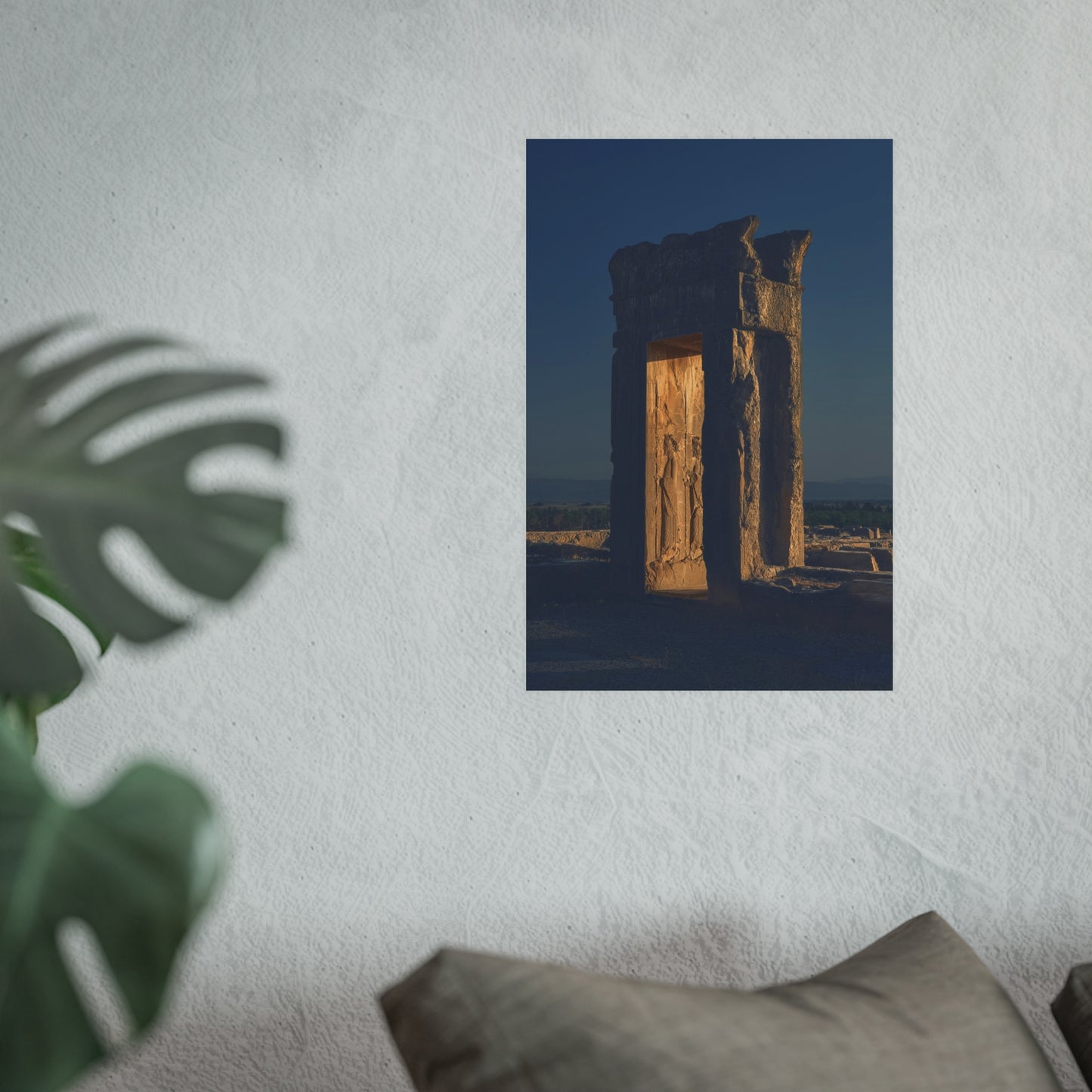 Ancient Persian Soldiers of Persepolis – Achaemenid Relief Wall Art