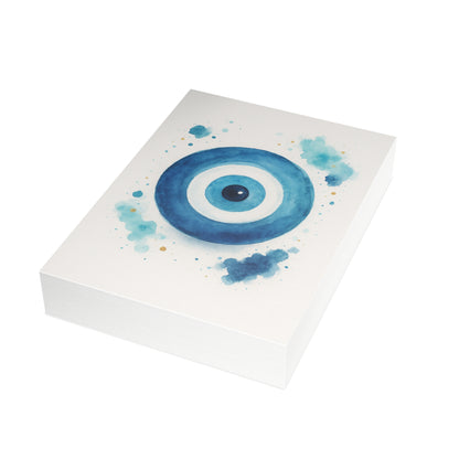 Evil Blue Eye Postcard Bundle — Illustrated Postcards with Envelopes