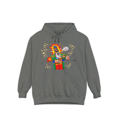 Chera Nemifahmi? Hoodie — Colorful Exploding Nativity Graphic Hoodie