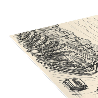 Tehran Milad Tower Postcard Bundle with Envelopes