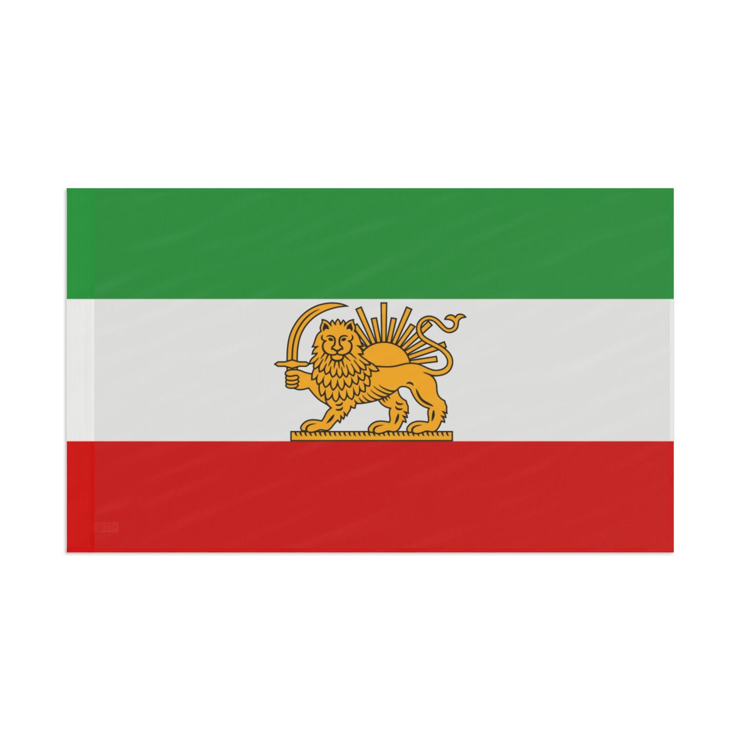 Iran Flag - Vintage Imperial Flag