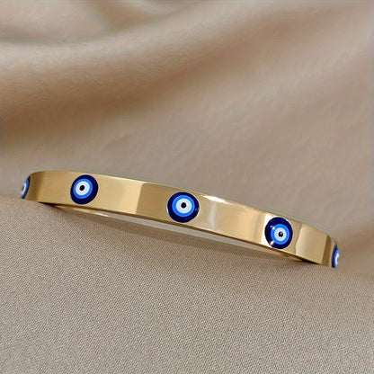 Nazar Gold Aura Link Bracelet